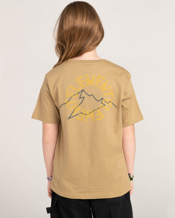 5 Glacier - Camiseta Orgánica para Chicos Beige F2SSE2ELF2 Element