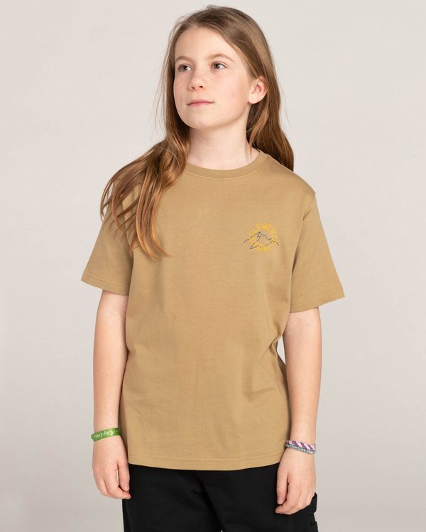 2 Glacier - Camiseta Orgánica para Chicos Beige F2SSE2ELF2 Element