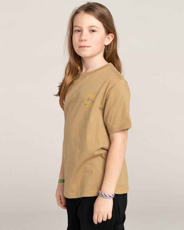 3 Glacier - Camiseta Orgánica para Chicos Beige F2SSE2ELF2 Element