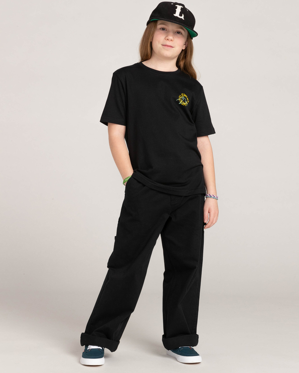 4 Glacier - Bio-T-Shirt für Jungen Schwarz F2SSE2ELF2 Element