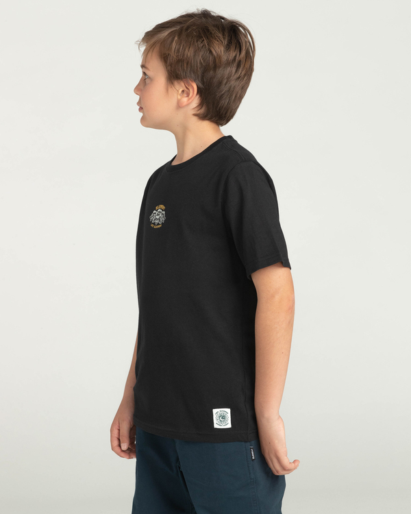 3 Element x Timber! Rider - Maglietta in materiale biologico da Bambini Black F2SSF1ELF2 Element
