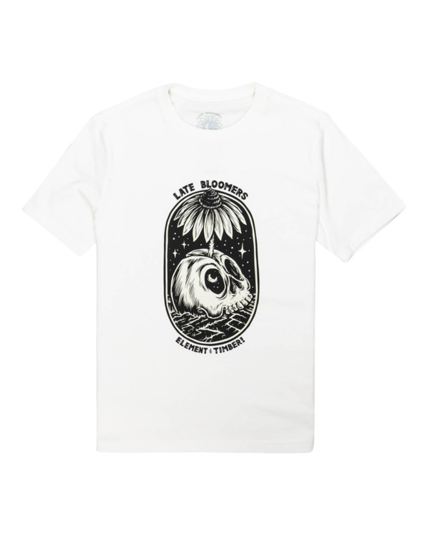 0 Element x Timber! Theory - Camiseta Orgánica para Niños Blanco F2SSF2ELF2 Element