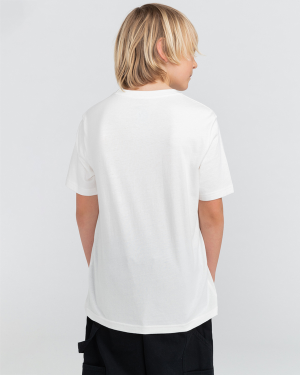 5 Element x Timber! Theory - Camiseta Orgánica para Niños Blanco F2SSF2ELF2 Element