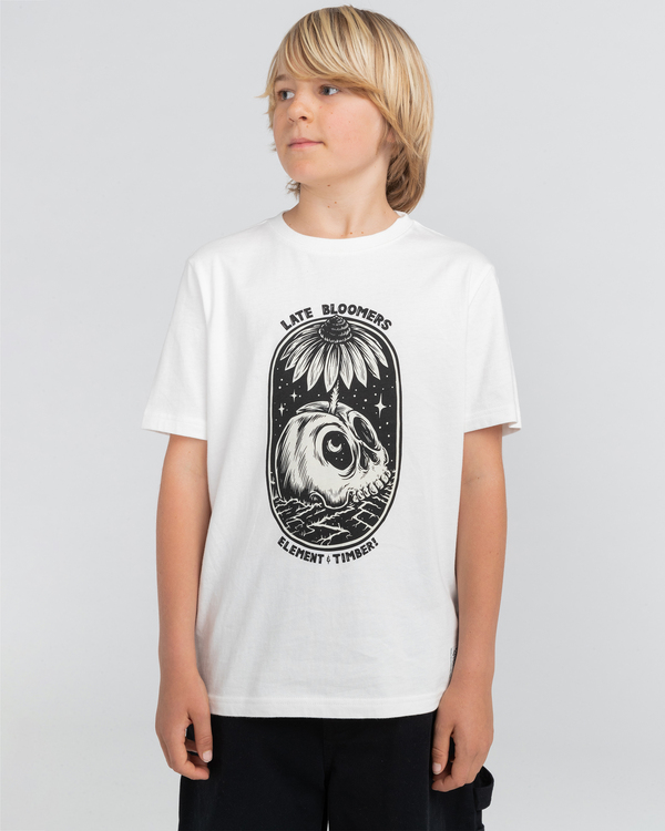 2 Element x Timber! Theory - Camiseta Orgánica para Niños Blanco F2SSF2ELF2 Element