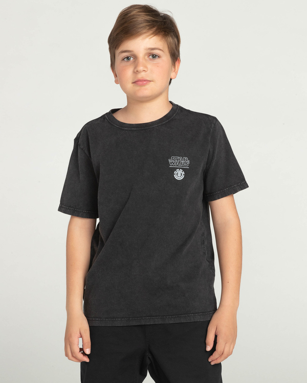 2 STAR WARS&trade; x Element Deathstar - T-shirt en mati&egrave;re biologique pour Enfant Noir F2SSF3ELF2 Element