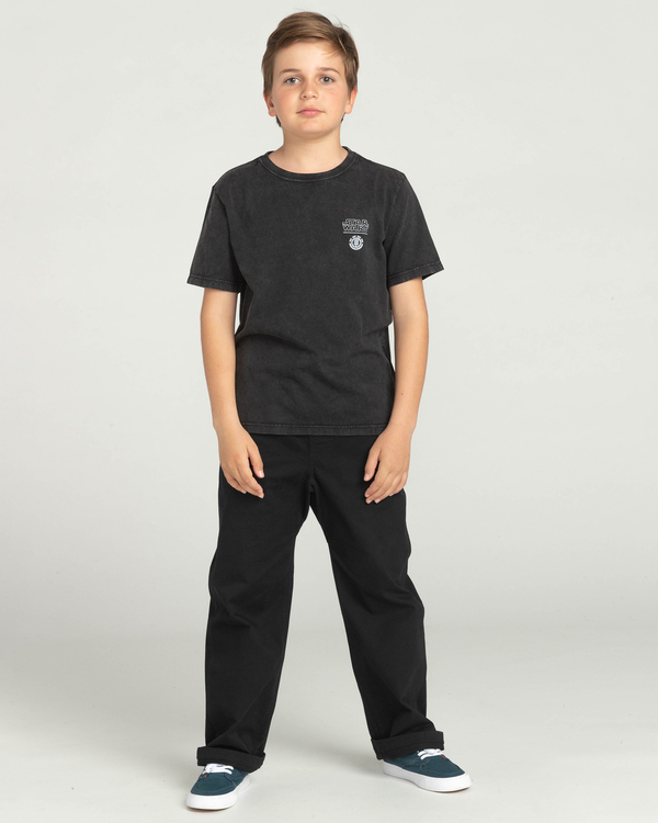 4 STAR WARS&trade; x Element Deathstar - T-shirt en mati&egrave;re biologique pour Enfant Noir F2SSF3ELF2 Element