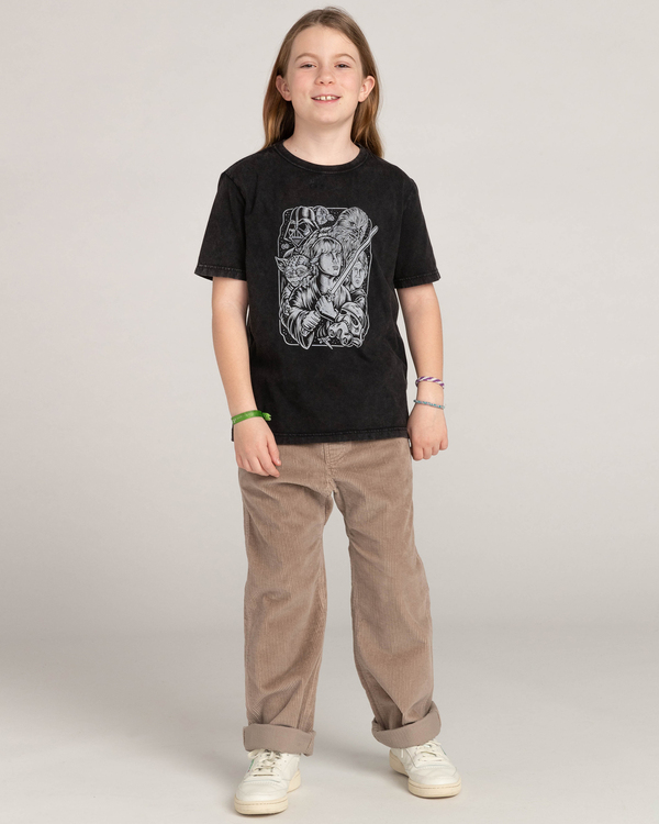 4 STAR WARS&trade; x Element - Organic T-Shirt for Kids Black F2SSF5ELF2 Element
