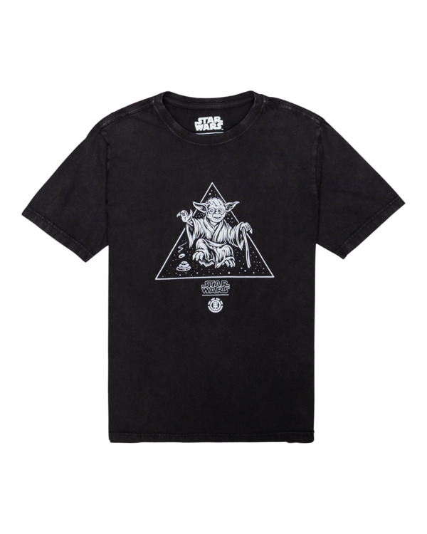 0 STAR WARS&trade; x Element Yoda - Organic T-Shirt for Kids Black F2SSF7ELF2 Element