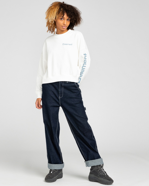 5 Joint 2.0 - Sweatshirt für Frauen Weiss F3CRA9ELF2 Element