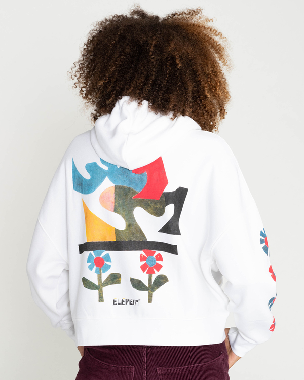 Flower hoodie women's sale