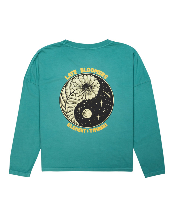 1 Element x Timber! Balance Crop - Long Sleeve Crop T-Shirt  F3LSC1ELF2 Element
