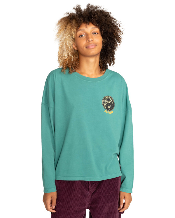 2 Element x Timber! Balance Crop - Long Sleeve Crop T-Shirt  F3LSC1ELF2 Element