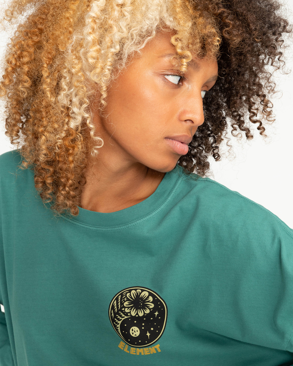4 Element x Timber! Balance Crop - Long Sleeve Crop T-Shirt  F3LSC1ELF2 Element