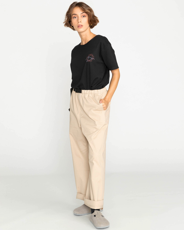 3 Baloon - Pantalones elásticos para Mujer Rojo F3PTA5ELF2 Element