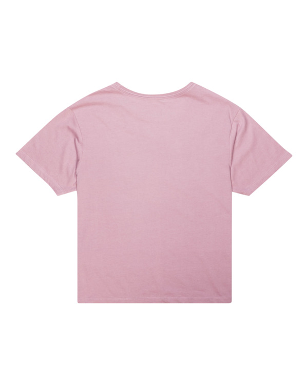 1 Element Logo - Camiseta Orgánica para Mujer Violeta F3SSC1ELF2 Element