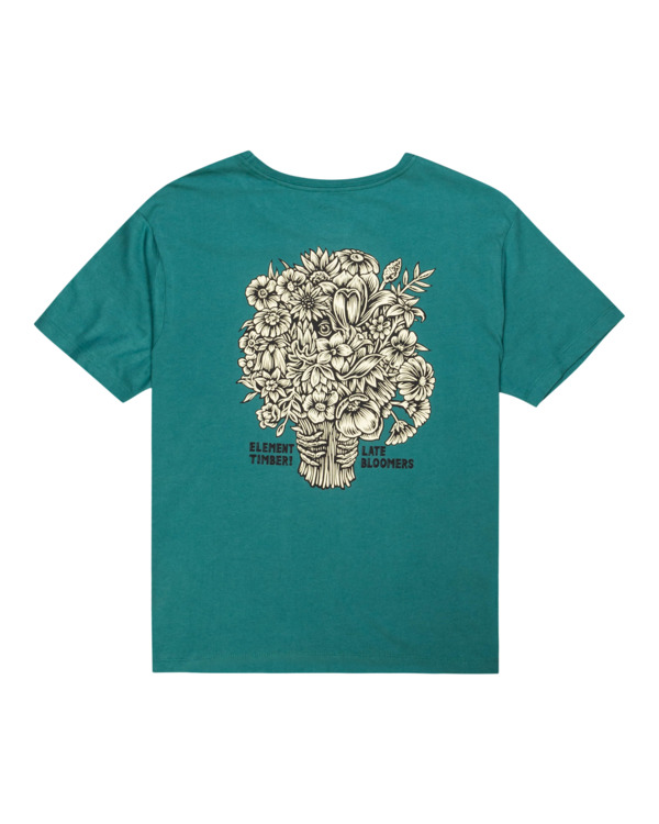 1 Element x Timber! Bouquet - Bio-T-Shirt Grün F3SSD1ELF2 Element