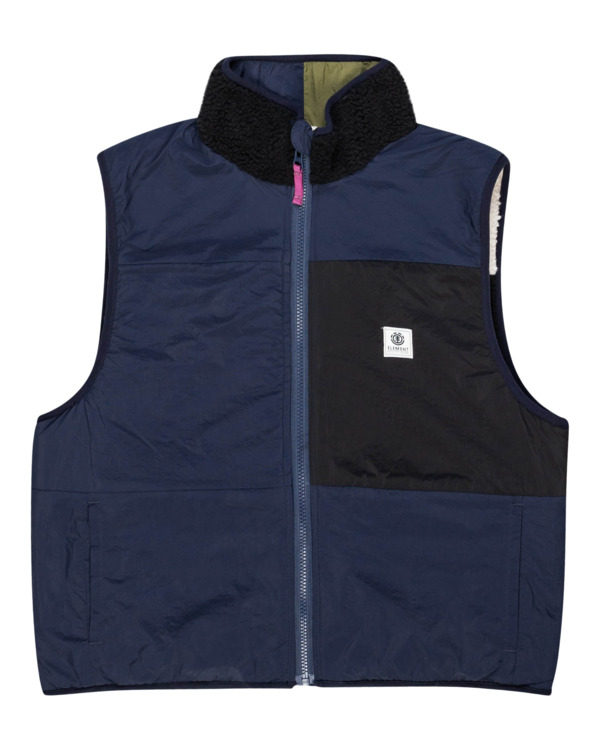 1 Wolfeboro Lake - Zip Up Sherpa Vest for Women  F3WAA7ELF2 Element