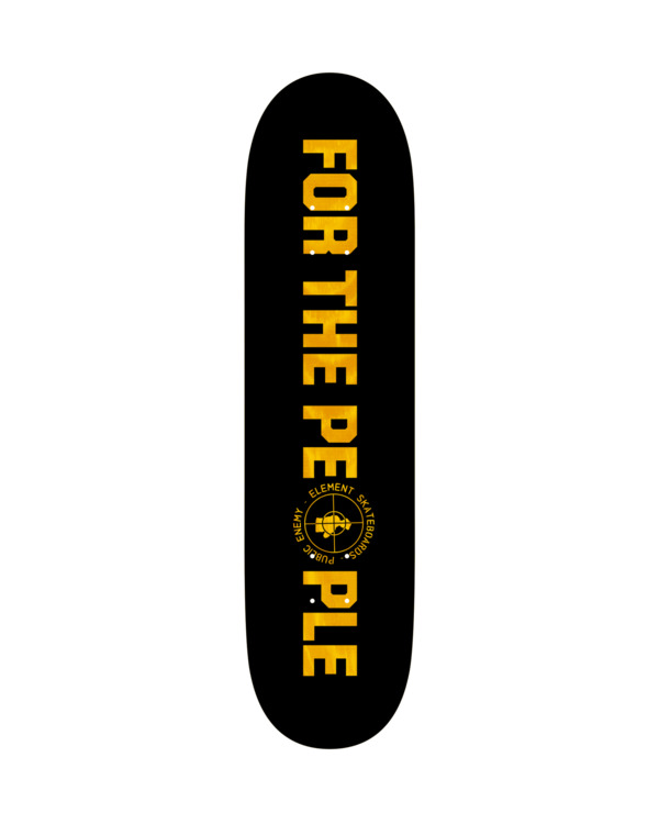 0 Public Enemy x Element 8.25" Shut Em Down - Planche de skateboard Multi F4DCA3ELPP Element