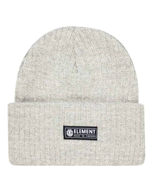 0 Broker - Beanie for Men Grey F5BNC3ELF2 Element