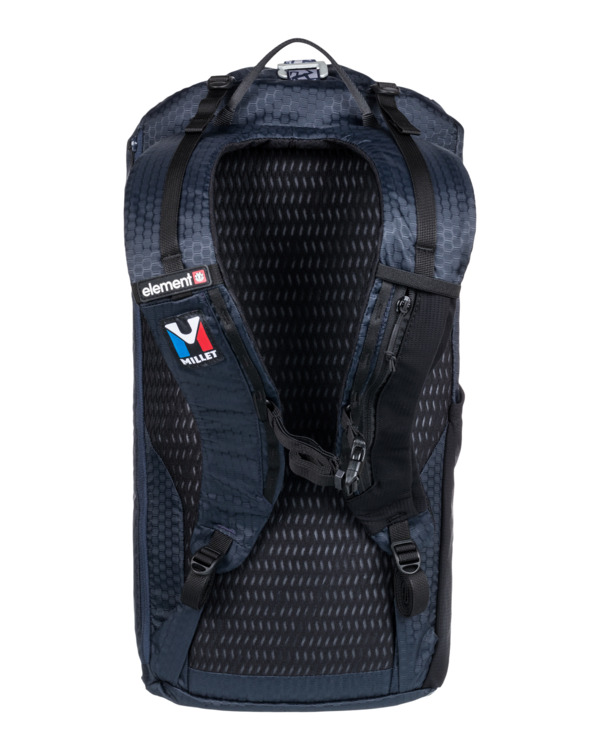 6 Millet x Element 25.5L - Sac &agrave; dos de trekking roll-top Noir F5BPD4ELF2 Element