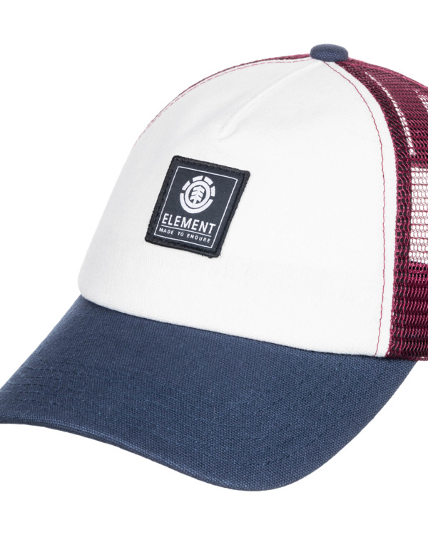 3 Icon Mesh - Snapback Cap for Men Red F5CTC1ELF2 Element