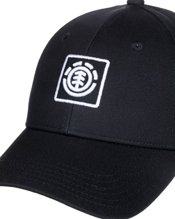 3 Treelogo - Snapback Cap for Men Black F5CTC2ELF2 Element