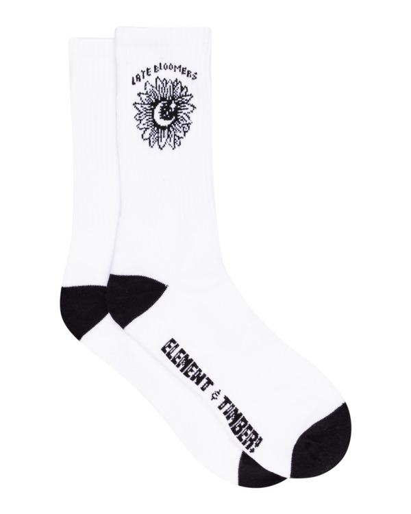 0 Element x Timber! Bloomers - Calcetines atléticos de skate Blanco F5SOB8ELF2 Element