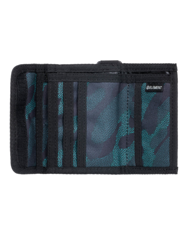 1 Recruit - Tri-Fold Wallet for Men Green F5WLA2ELF2 Element