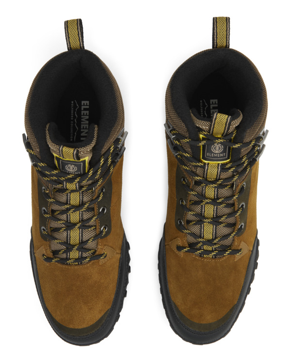 3 Wolfeboro Donnelly Elite - Waterafstotende Veterlaarzen voor Heren Brown F6DOE101 Element