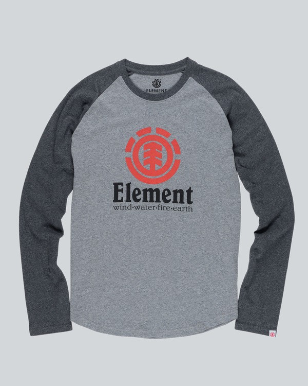 0 Vertical Raglan Qtr - maglietta da Uomo  H1LSA3ELP8 Element
