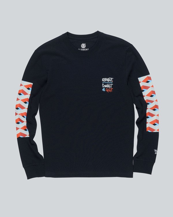 0 Commit Ls Tee - Tee Shirt for Men  H1LSB4ELP8 Element