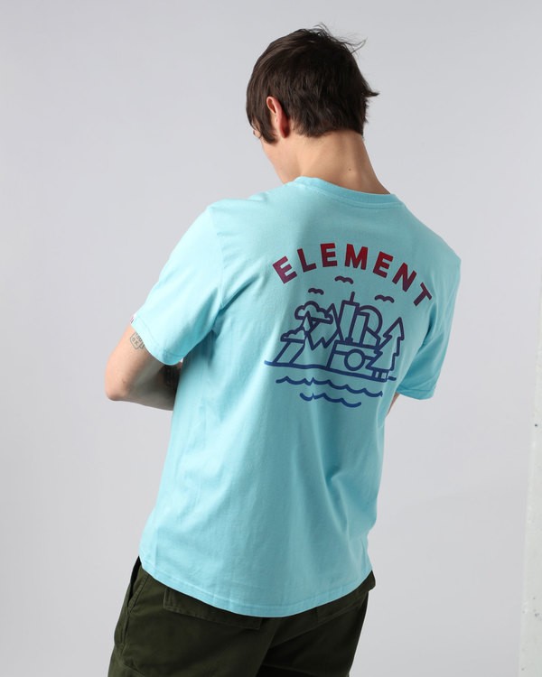 4 Lens Ss - T-Shirt pour Homme  H1SSD7ELP8 Element