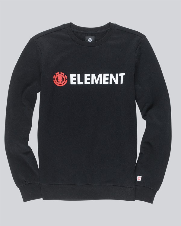 0 Blazin - Sweatshirt f&uuml;r M&auml;nner Schwarz L1CRA9ELF8 Element