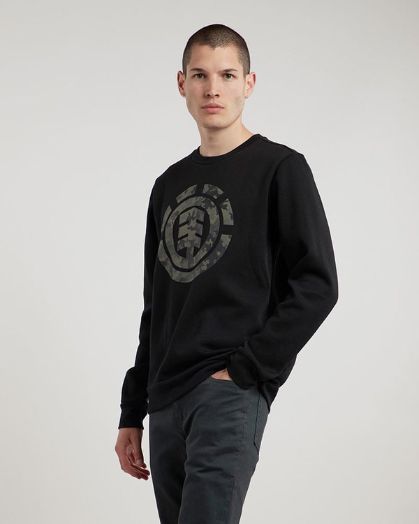 1 Bark Logo Crew - sudadera para Hombre  L1CRB1ELF8 Element