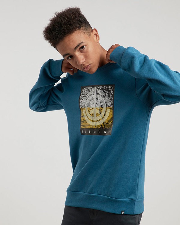 1 Reroute Crew - Fleece for Men  L1CRB3ELF8 Element