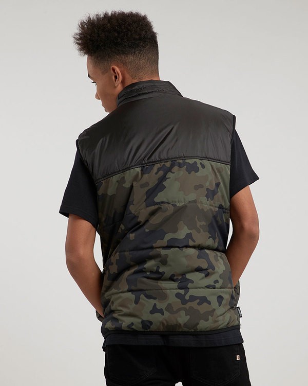 3 Puff Vest Tw - vestes pour Homme  L1JKB1ELF8 Element