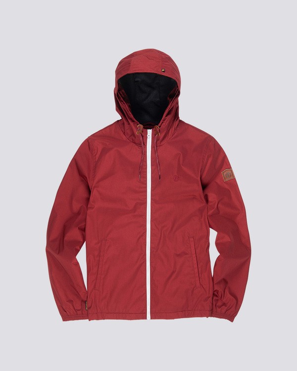 0 Alder - Hooded Jacket Red L1JKB5ELF8 Element