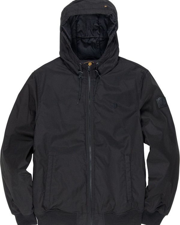 0 Dulcey - Hooded Jacket Black L1JKC2ELF8 Element