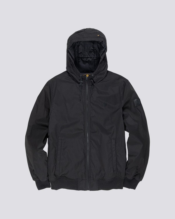 0 Dulcey - Hooded Jacket Black L1JKC2ELF8 Element
