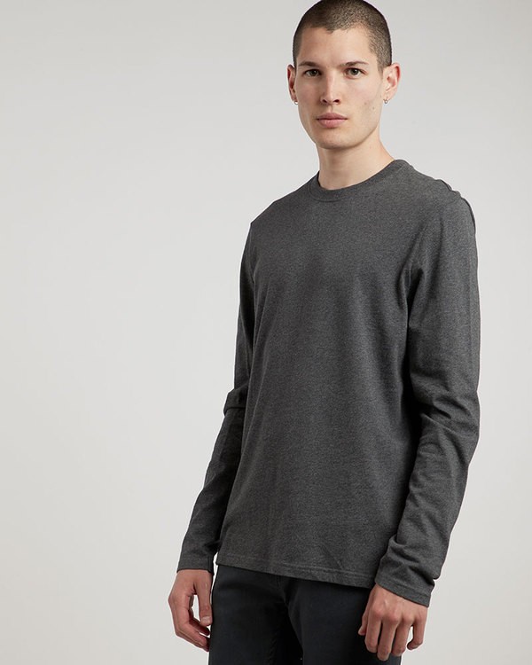 0 Basic Crew Ls - Tee Shirt for Men  L1LSA1ELF8 Element
