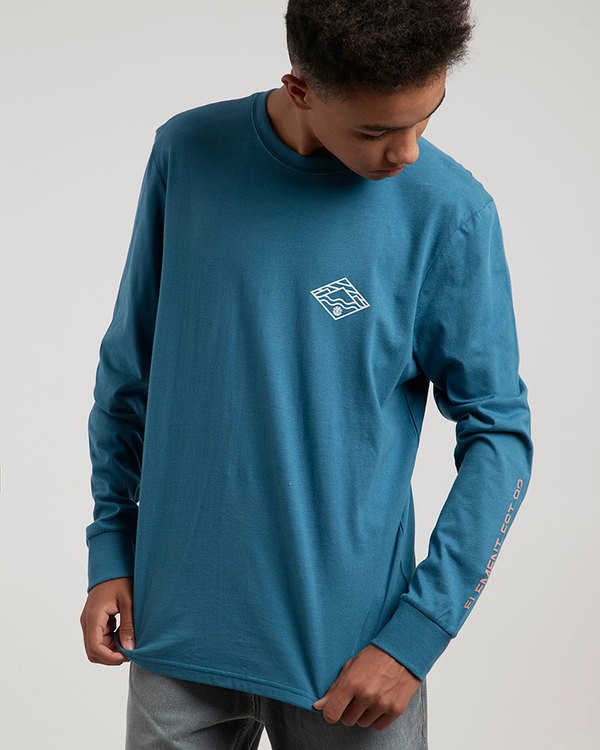 2 Layer Ls - Tee Shirt for Men  L1LSB8ELF8 Element