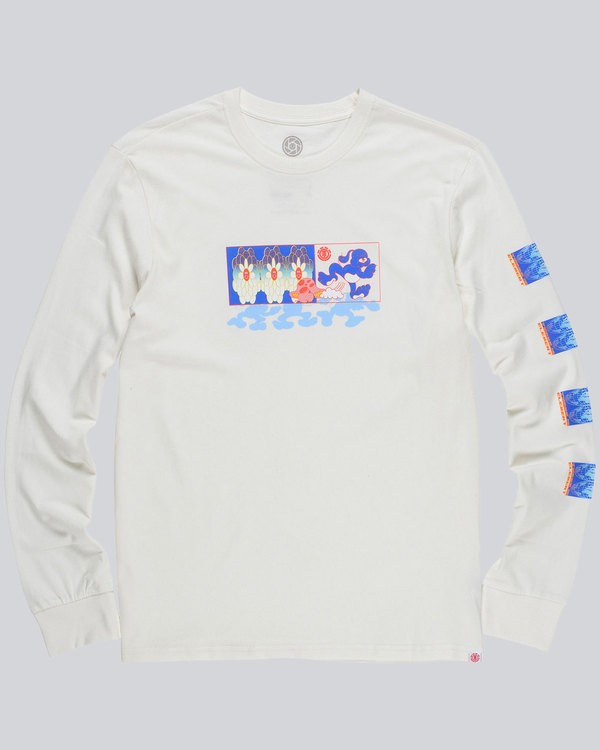 0 Mushroom Ls - Tee Shirt for Men  L1LSC8ELF8 Element