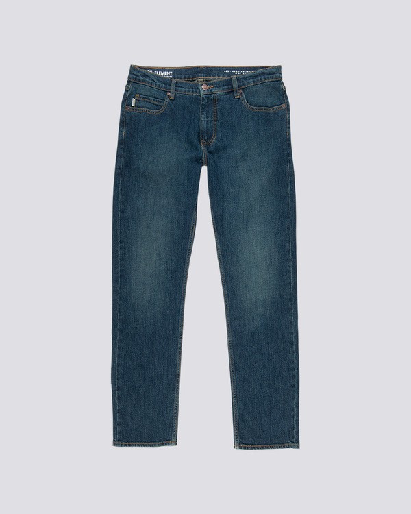 0 E03 - Jeans Vestibilit&agrave; Regular da Uomo  L1PNA3ELF8 Element