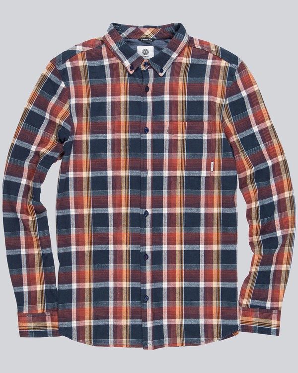 0 Buffalo Ls - camicia da Uomo  L1SHA5ELF8 Element