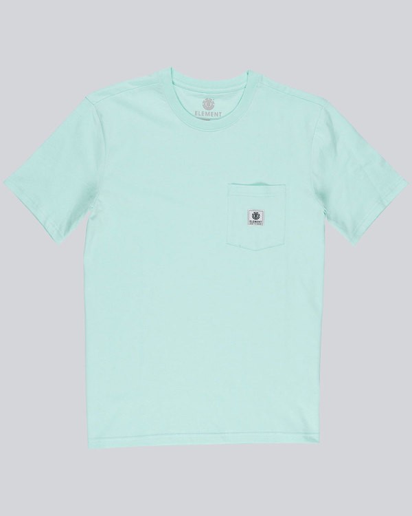 0 Basic Pocket Label - Tee Shirt for Men  L1SSA3ELF8 Element