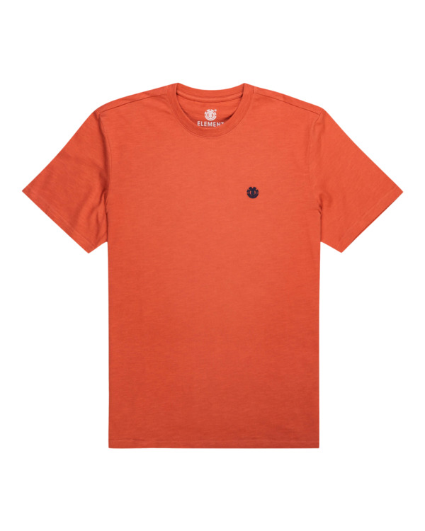0 Crail - Short Sleeve T-Shirt for Men Red L1SSE5ELF8 Element