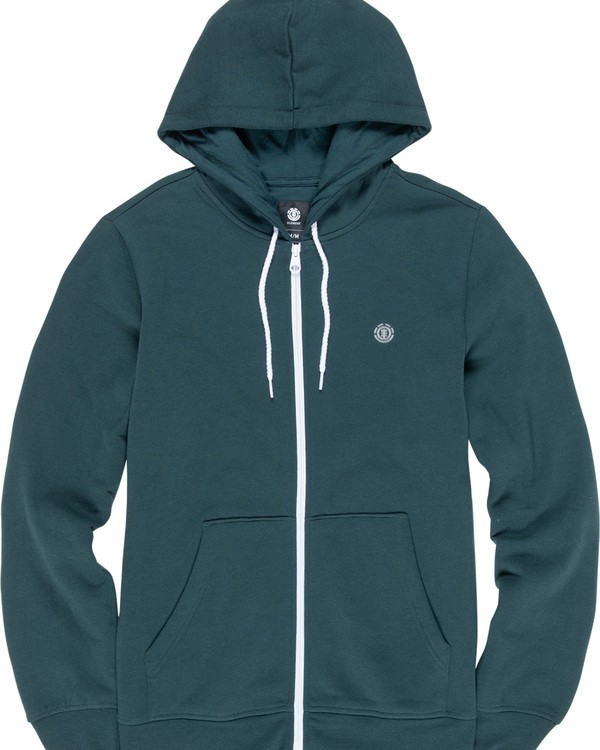 2 Cornell Classic - Zip-Up Hoodie Green L1ZHA1ELF8 Element