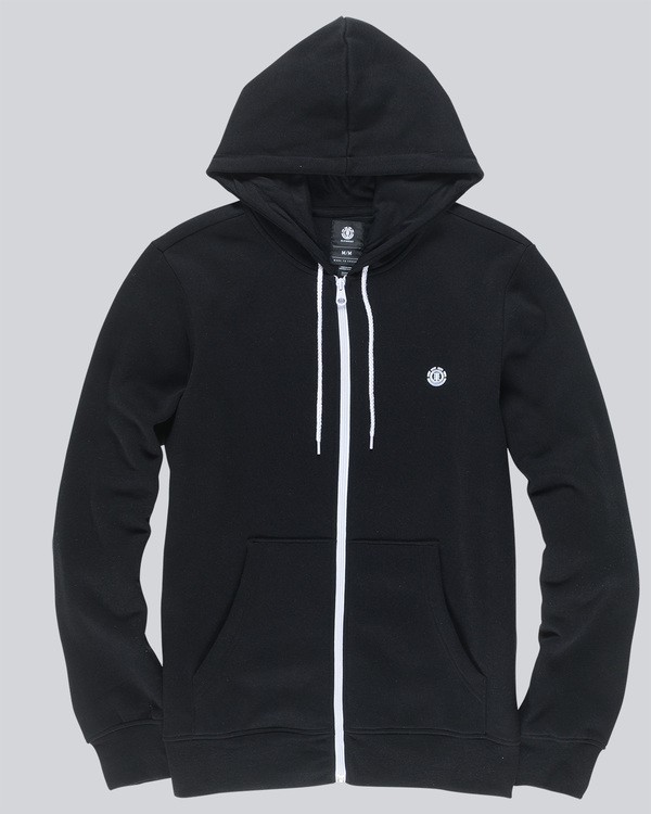 0 Cornell Classic - Zip-Up Hoodie Black L1ZHA1ELF8 Element