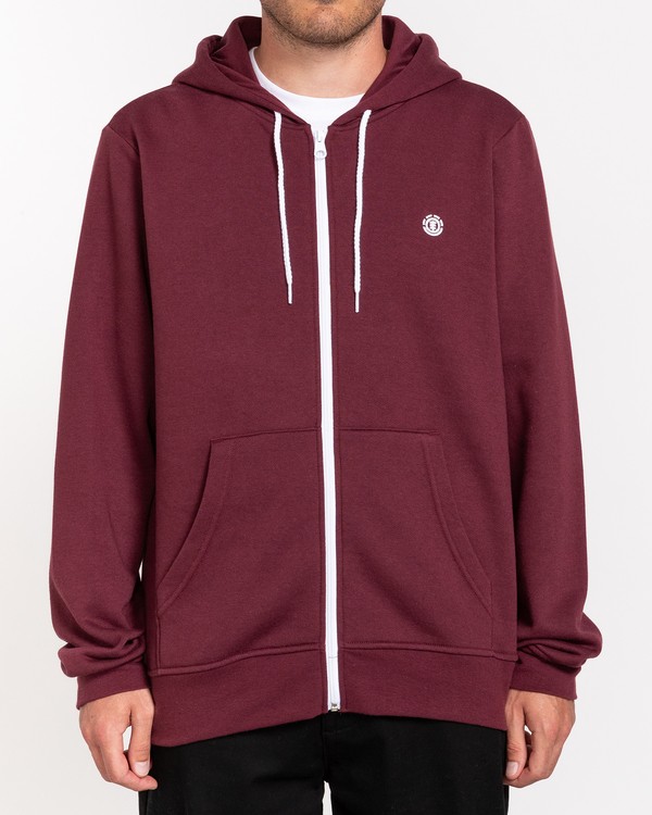 1 Cornell Classic - Zip-Up Hoodie Red L1ZHA1ELF8 Element