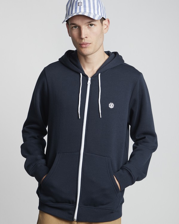 1 Cornell Classic - Zip-Up Hoodie Gray L1ZHA1ELF8 Element